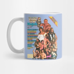 80s Wrestling Mag Mug